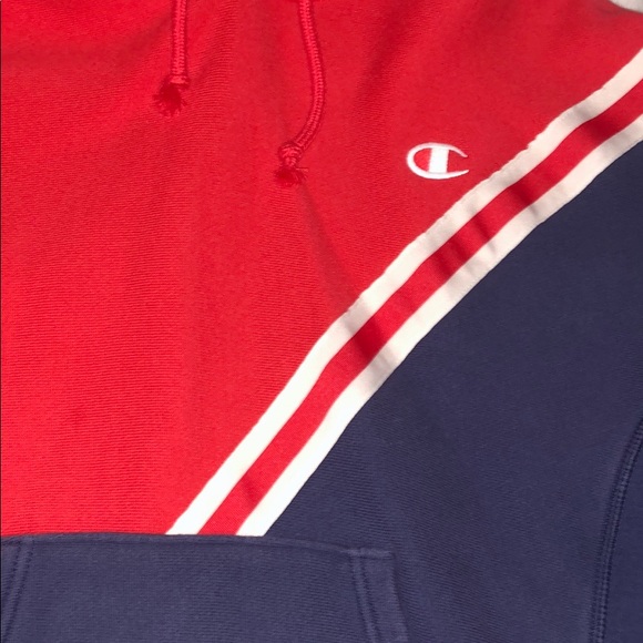 champion reverse weave color block hoodie - Picture 3 of 3